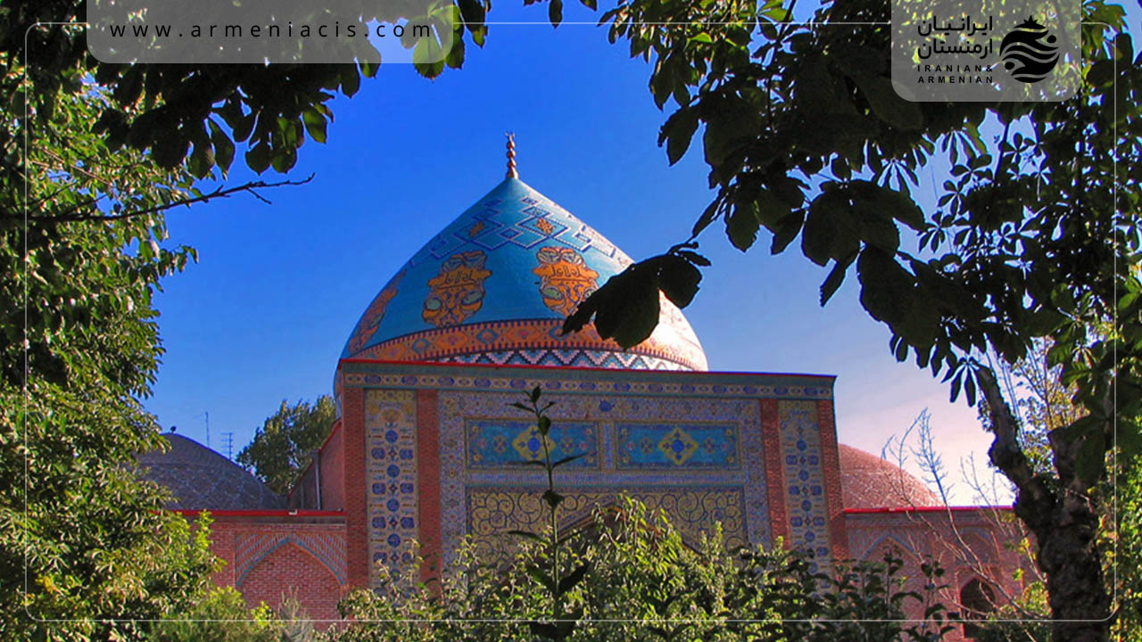 نمای مسجد کبود ایروان